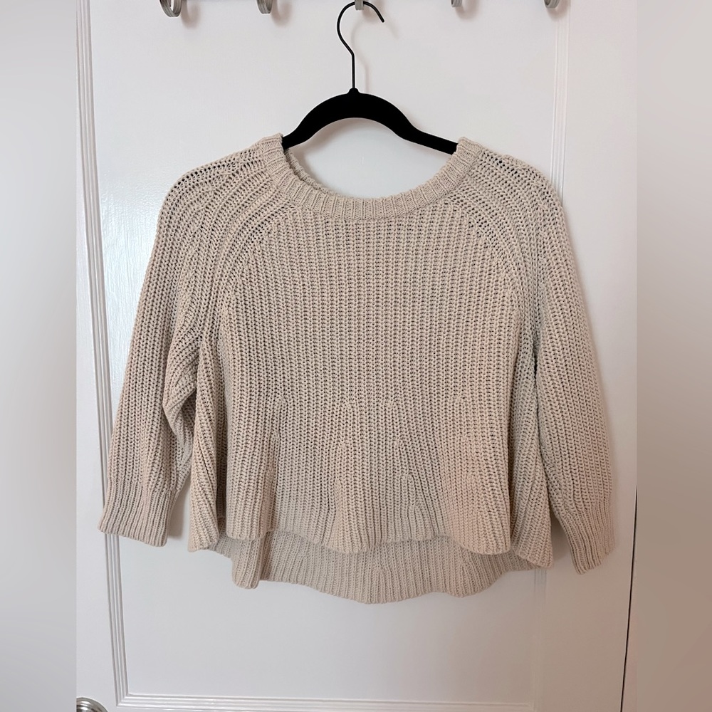 Madewell Cropped Sweater
